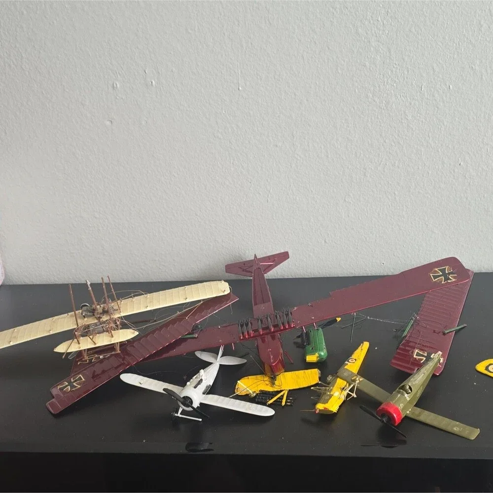 Lot of Vintage Model Airplanes for Parts or Repair – Vintage Projects